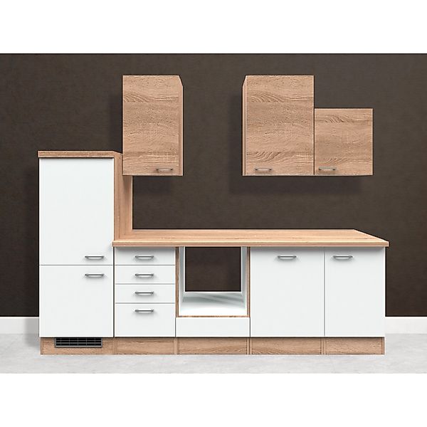 Flex-Well Küchenzeile "L-280-2305-011-SAMOA", (L-280-2305-011-SAMOA), Gesam günstig online kaufen
