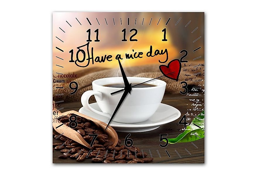 Bilder-Manufaktur Wanduhr BM-9367-1 (BM, Funkuhr oder Quarzuhr, kein Ticken günstig online kaufen