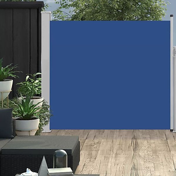 Ausziehbare Seitenmarkise 170×300 Cm Blau günstig online kaufen