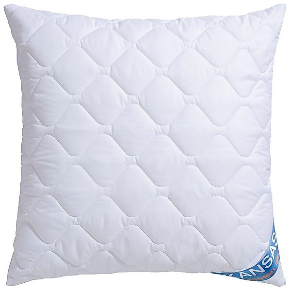 fan Microfaserkissen Kopfkissen Kansas in 40x80cm und 80x80cm erhältlich, F günstig online kaufen