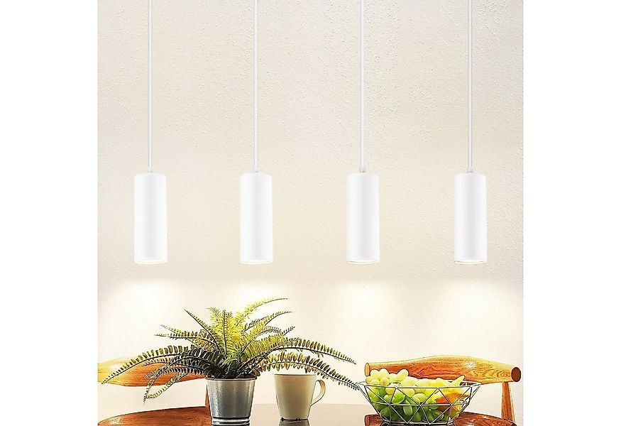 Nettlife Pendelleuchte Pendelleuchte 4 Flammig Holz Esstisch, Höhenverstell günstig online kaufen