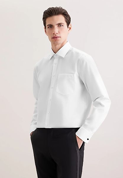 seidensticker Businesshemd "Schwarze Rose" Regular 1/1 Kentkragen Uni günstig online kaufen