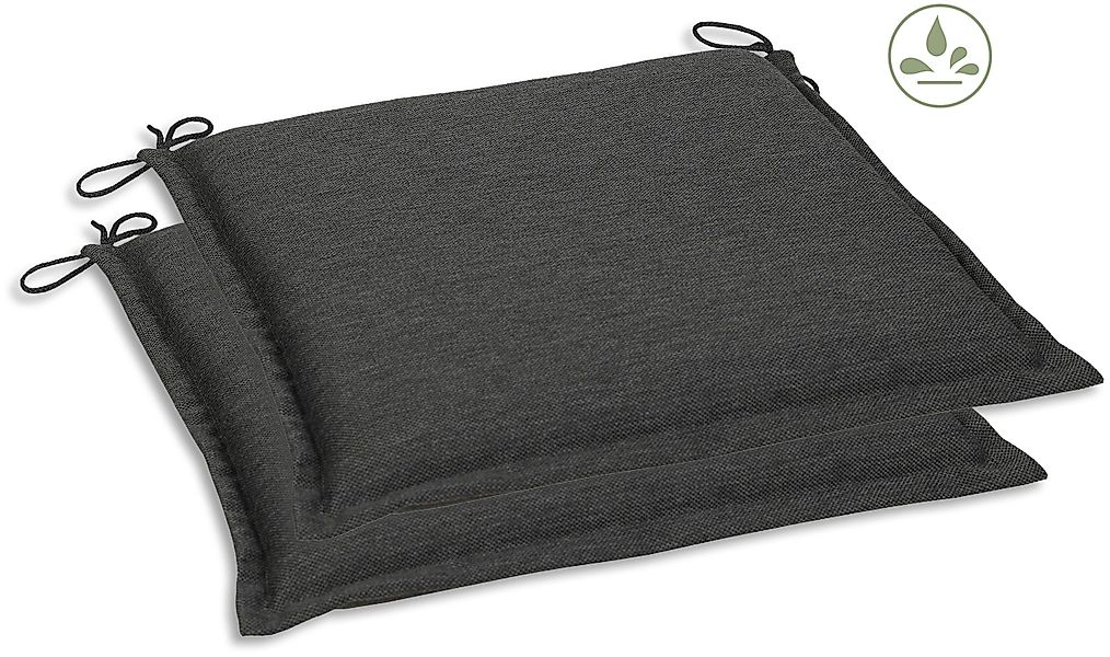 GO-DE Sitzkissen "Dora", 2er Set, 45x47x40 cm, wasserabweisend günstig online kaufen