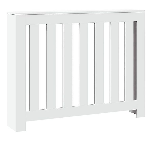 vidaXL Heizkörper-Wäschetrockner Heizkörperverkleidung Weiß 104x20x82 cm Ho günstig online kaufen