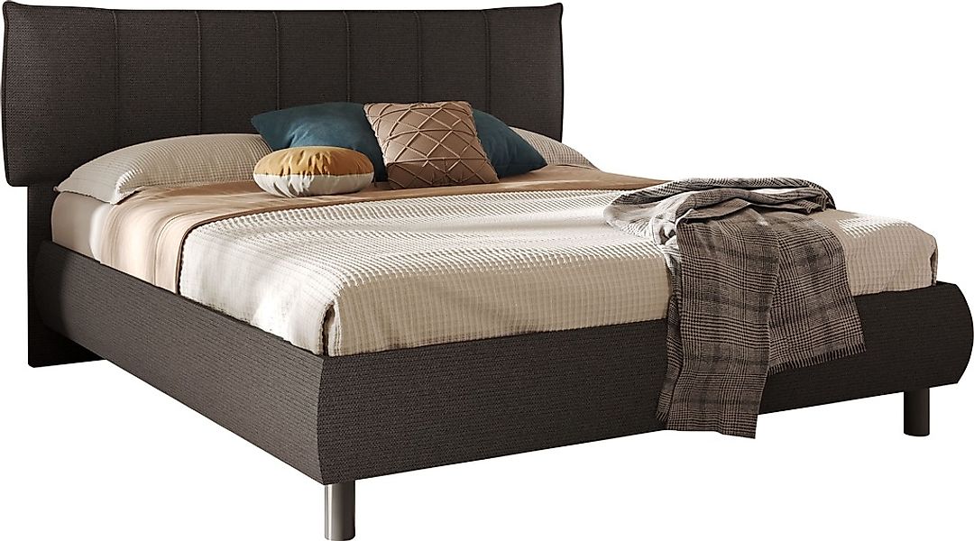 Home affaire Polsterbett "HUG, Bettgestell Liegefläche 180x200 cm, Doppelbe günstig online kaufen