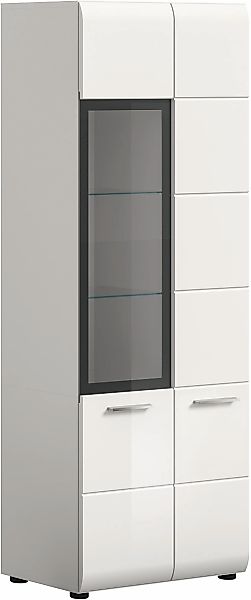 INOSIGN Vitrine "FLORENZ, Höhe: 160 cm, hochwertige MDF-Front, Glastür, Gla günstig online kaufen