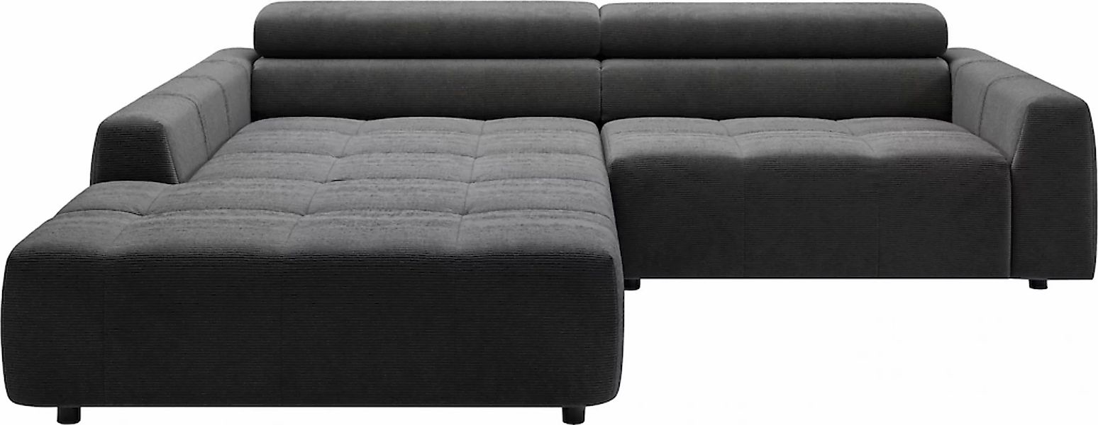 3C Candy Ecksofa »Denver auch mit Cord- und Easy care-Bezug, Kopfteilverste günstig online kaufen