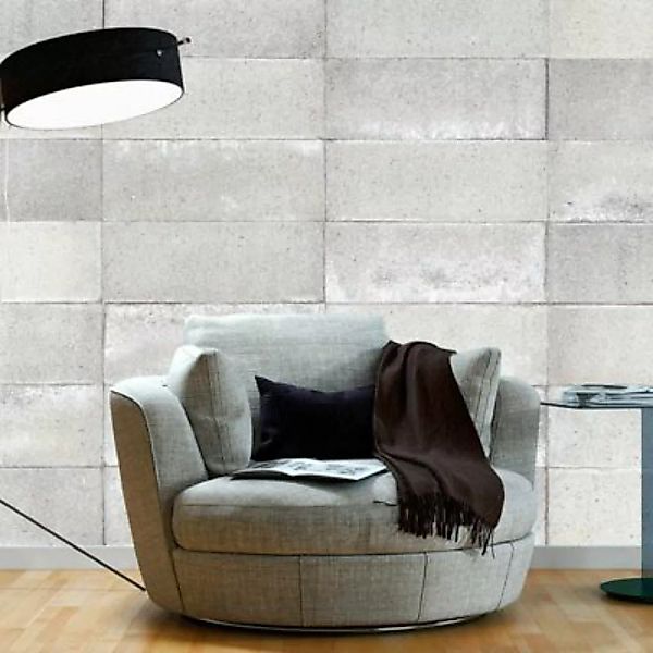 artgeist Fototapete Concrete Charisma grau Gr. 50 x 1000 günstig online kaufen