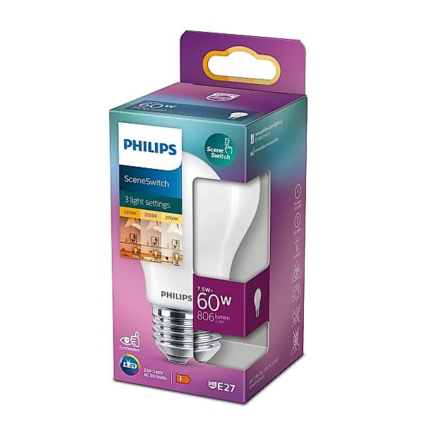 Philips LED-Leuchtmittel Philips 3-in-1 LED Lampe günstig online kaufen