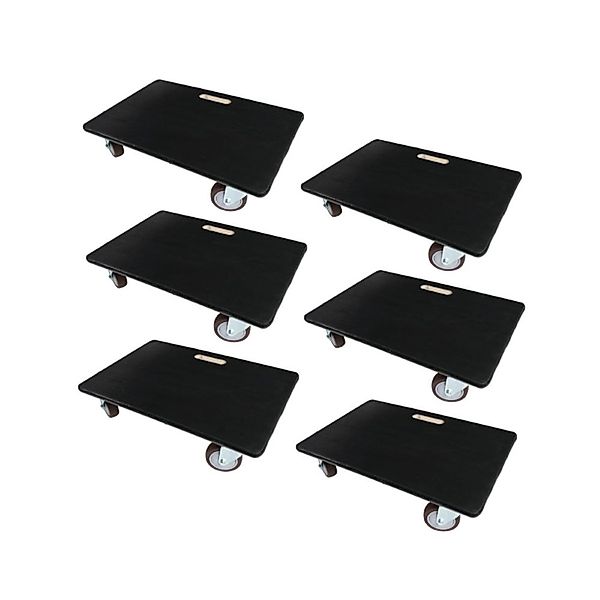 PROREGAL MegaDeal 6x Transportroller 4 Rollen HxBxT 15x40x60 cm Traglast 50 günstig online kaufen
