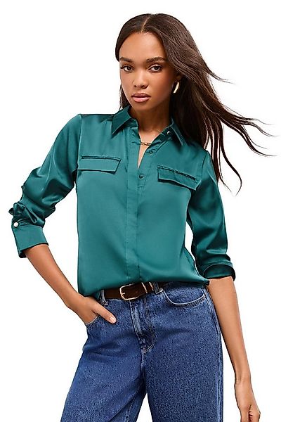 LIPSY Hemdbluse Lipsy Bluse aus Satin, Regular (1-tlg) günstig online kaufen