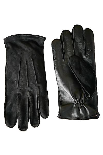 Next Lederhandschuhe Velourslederhandschuhe mit Woll-Kaschmirfutter (1-St) günstig online kaufen