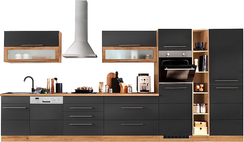 KOCHSTATION Küchenzeile KS-Wien, Breite 440 cm, günstig online kaufen