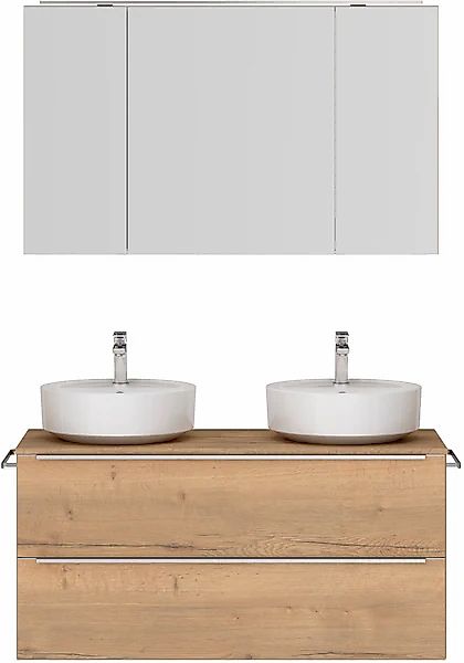 nobilia® Badmöbel-Set »Alvene« vormontiert, mit Soft-Close, 2 Stk. tlg. günstig online kaufen