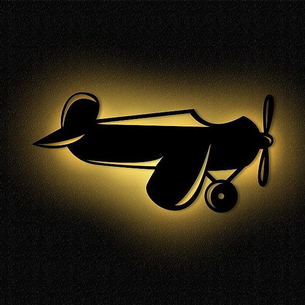 Namofactur LED Nachtlicht Nachtlicht Flugzeug Wandlampe günstig online kaufen