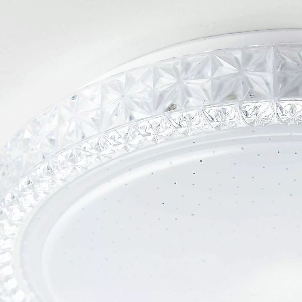 LED Deckenleuchte Badria in Weiß 12W 1300lm günstig online kaufen