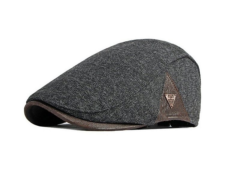 Sporty Flat Cap Flat Cap Klassik Schirmmütze mit Schirm Schiebermütze günstig online kaufen