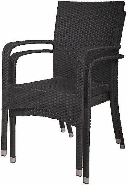 Garden Pleasure Stapelstuhl »LONDON« (Set) 2 Stk.2er Set, auch für die Gast günstig online kaufen