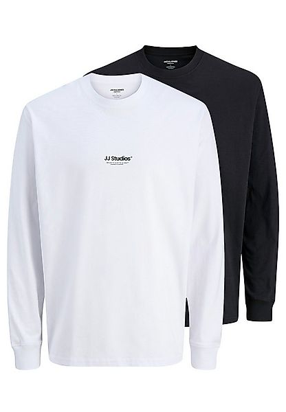 Jack & Jones Langarmshirt 2er Pack Soho (Spar-Set, 2-tlg) Langarmshirt - Ba günstig online kaufen