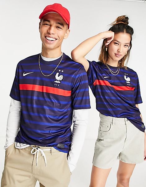 Nike Football – Euro 2020 – Blaues Frankreich-Heimtrikot günstig online kaufen