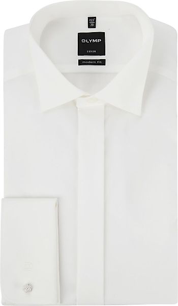 OLYMP Luxor Smokinghemd Ecru Extra Lange Ärmel - Größe 45 günstig online kaufen