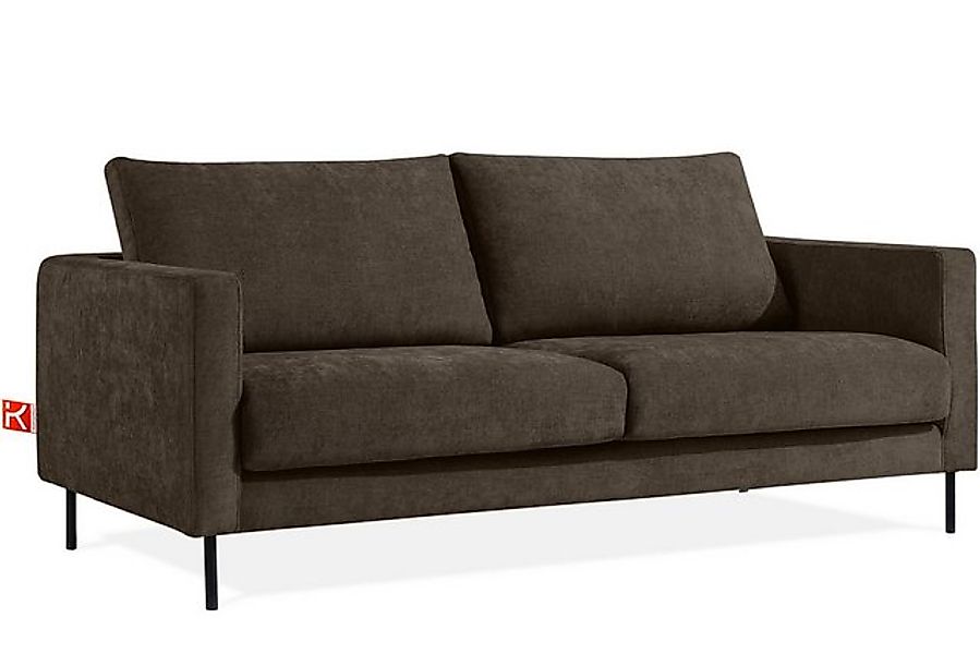 KONSIMO® 3-Sitzer LUMO Einzelsofa, Modern, hergestellt in der EU, Metallbei günstig online kaufen