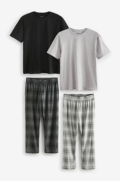 Next Pyjama Jerseypyjamas im 2er-Pack (4 tlg) günstig online kaufen