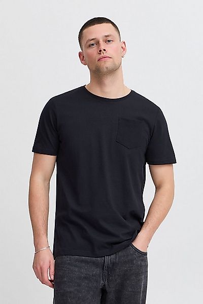 Blend Rundhalsshirt BHJAGO Basic T-Shirt mit Rundhalsausschnitt und Brustta günstig online kaufen