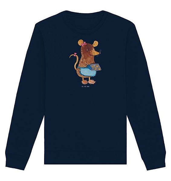 Mr. & Mrs. Panda Longpullover Maus Kekse Größe L - French Navy - Geschenk, günstig online kaufen