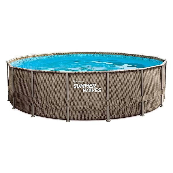 SUMMER WAVES Framepool TW27-P4N0164810EU Frame Elite Pool Dark Triple Bweav günstig online kaufen