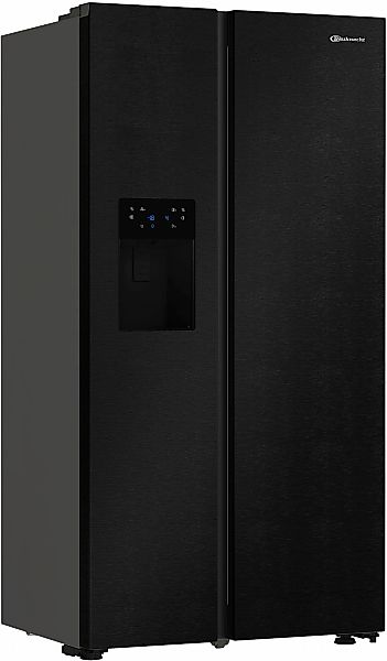 BAUKNECHT Side-by-Side "SBS IW E90 Black" 179 cm hoch 91 cm breit günstig online kaufen