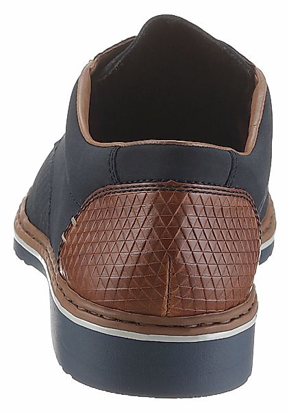 Rieker Schnürschuh mit modischer Perforation, Freizeitschuh, günstig online kaufen