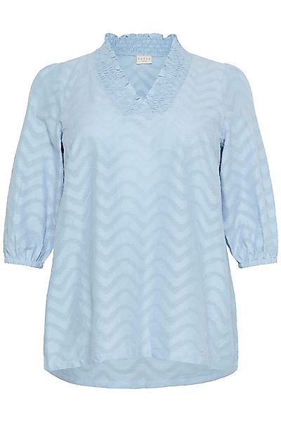 KAFFE Curve Langarmbluse Langarm-Bluse KCvitana Große günstig online kaufen
