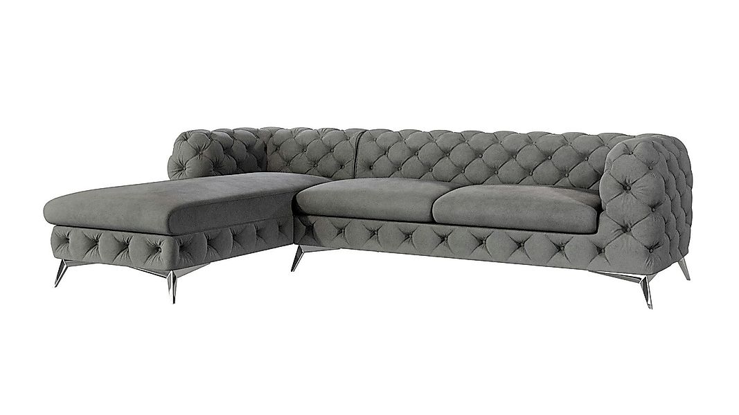 S-Style Möbel Ecksofa Kalina, Chesterfield mit günstig online kaufen