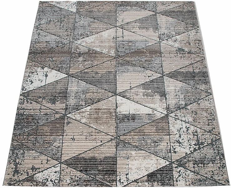 Paco Home Teppich "Harnuba 757" rechteckig 9 mm Höhe Kurzflor, modernes Rau günstig online kaufen