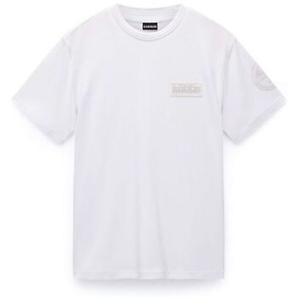 Napapijri  T-Shirts & Poloshirts S-AMUNDSEN 1 - NP0A4IN8-2061 WHITE HERON günstig online kaufen