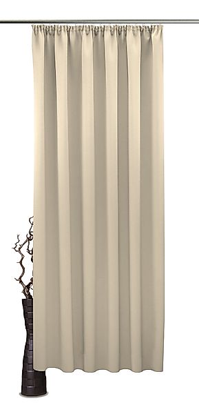 VHG Verdunkelungsvorhang Leon, Kräuselband (1 St), günstig online kaufen