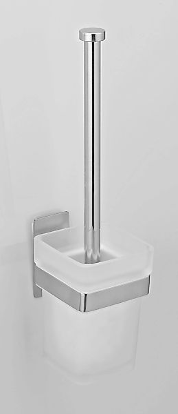 WENKO WC-Garnitur "Turbo-Loc Genova", aus Edelstahl-Glas günstig online kaufen