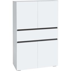 Home affaire Midischrank "Wisla" mit 4 Türen & 1 Schublade, Breite 76 cm, H günstig online kaufen