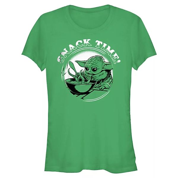 Star Wars - The Mandalorian - Grogu Snack Time - Frauen T-Shirt günstig online kaufen