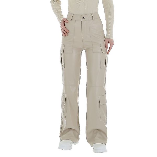 Ital-Design Lederimitathose Damen Freizeit (86365195) Glänzend günstig online kaufen