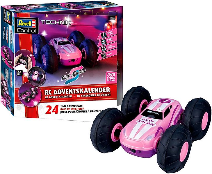Revell® Spielzeug-Adventskalender Flip Racer, ferngesteuertes RC Auto zum S günstig online kaufen