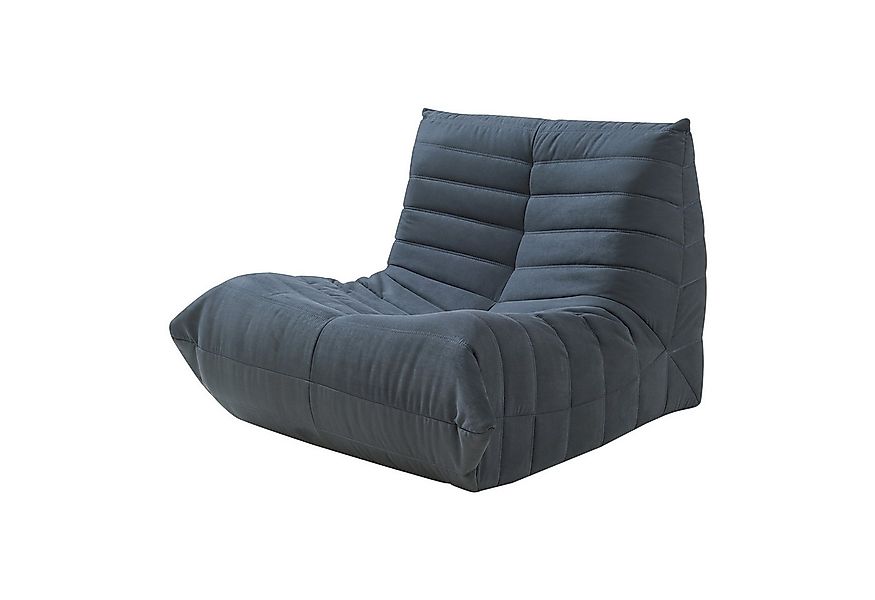 en.casa Sitzsack, »Kodsø« Bodensessel mit Rückenlehne 75x90x100cm Mikrofase günstig online kaufen