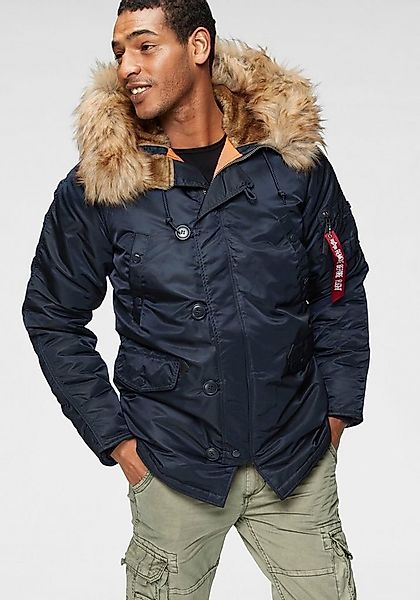 Alpha Industries Parka N3B VF 59 mit abnehmbarem Kunstfellkragen günstig online kaufen