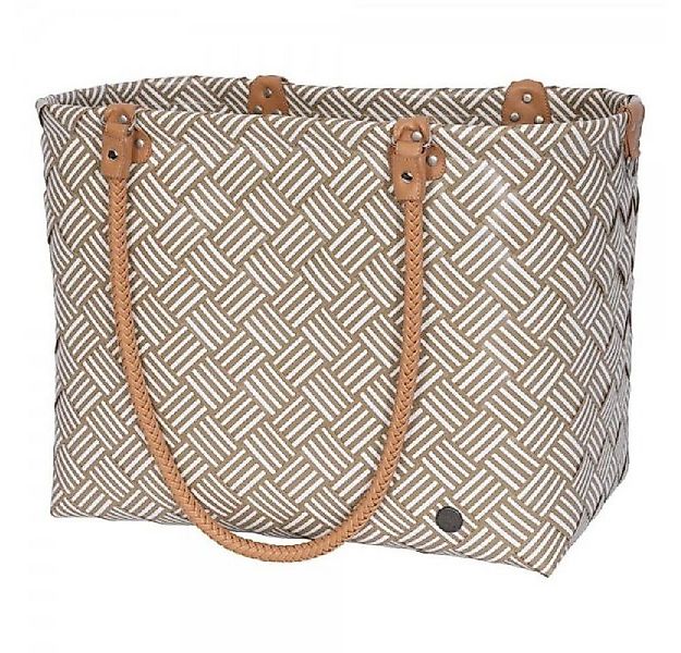Handed By Einkaufskorb Handed By Freizeittasche Saint-Maxime Stipes Khaki günstig online kaufen