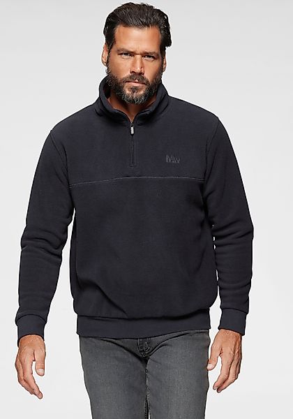 Man's World Fleecepullover für die Übergangszeit günstig online kaufen