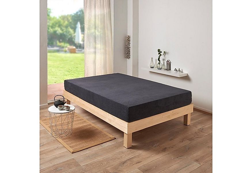 TRAUMSCHLAF Spannbettlaken Frottee Stretch, Frottier, Gummizug: Rundumgummi günstig online kaufen