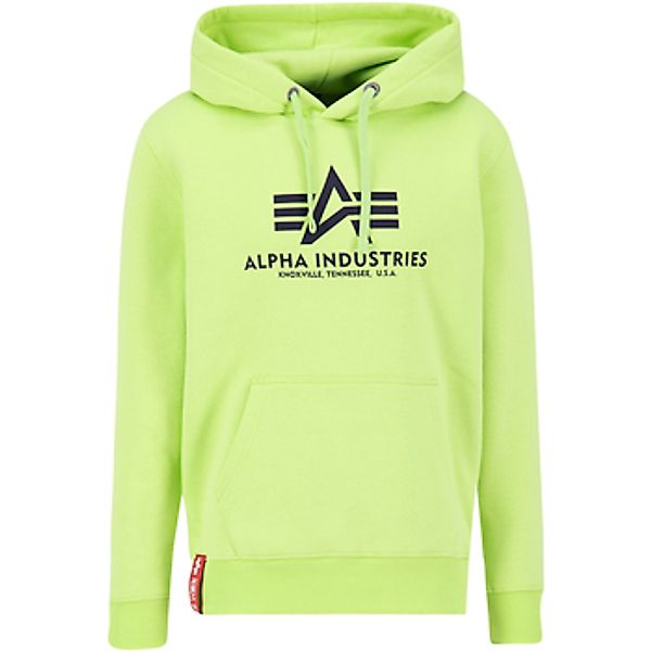 Alpha Industries  Sweatshirt Basic Hoodie BL - hornet green günstig online kaufen