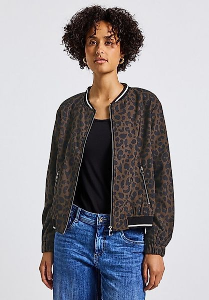 STREET ONE Blouson mit Leomuster günstig online kaufen