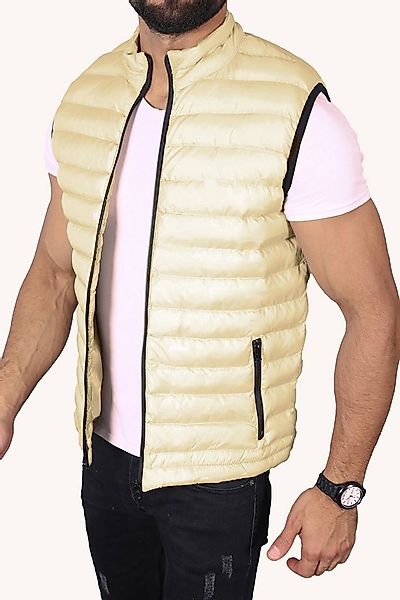 Megaman Jeans Steppweste Herren Steppweste Übergangs Bodywarmer Ärmellos Pr günstig online kaufen